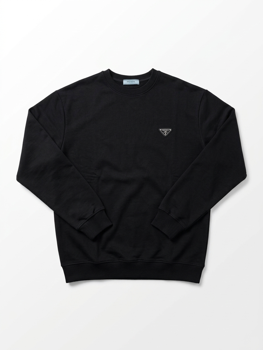 SWEATSHIRT "PRADA" MINIMAL TRIANGLE LOGO MULTI-COLOR PACK