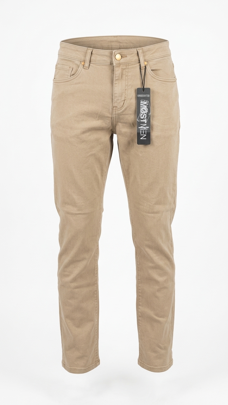PANTALÓN "MØST MEN" STRAIGHT RELAXED GABARDINA / TWILL