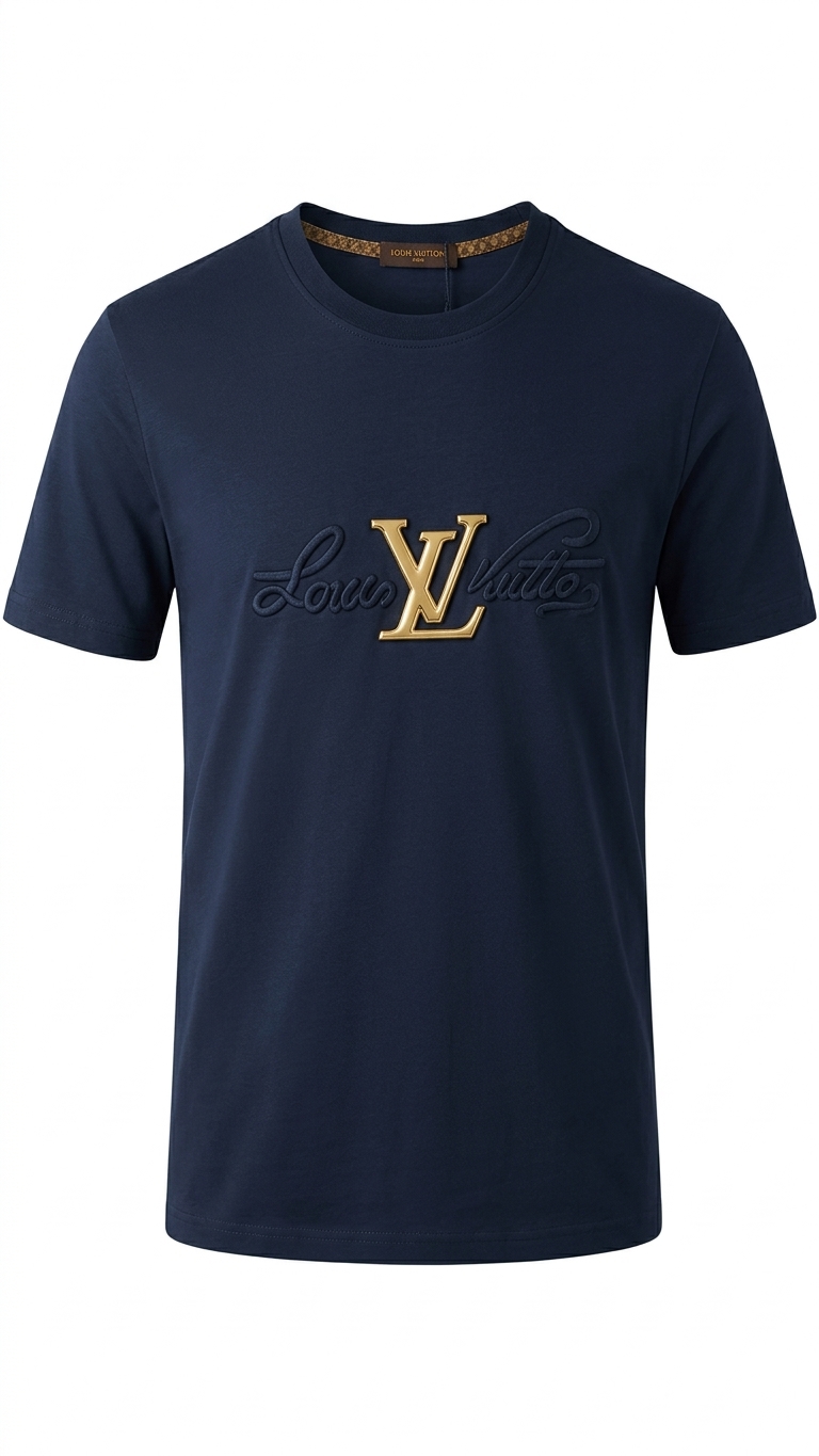PACK DE PLAYERAS / REMERAS ESTAMPADAS "LV SIGNATURE" THREE-COLOR PACK