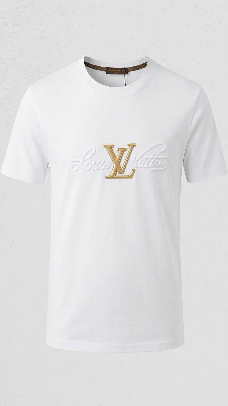 PACK DE PLAYERAS / REMERAS ESTAMPADAS "LV SIGNATURE" THREE-COLOR PACK