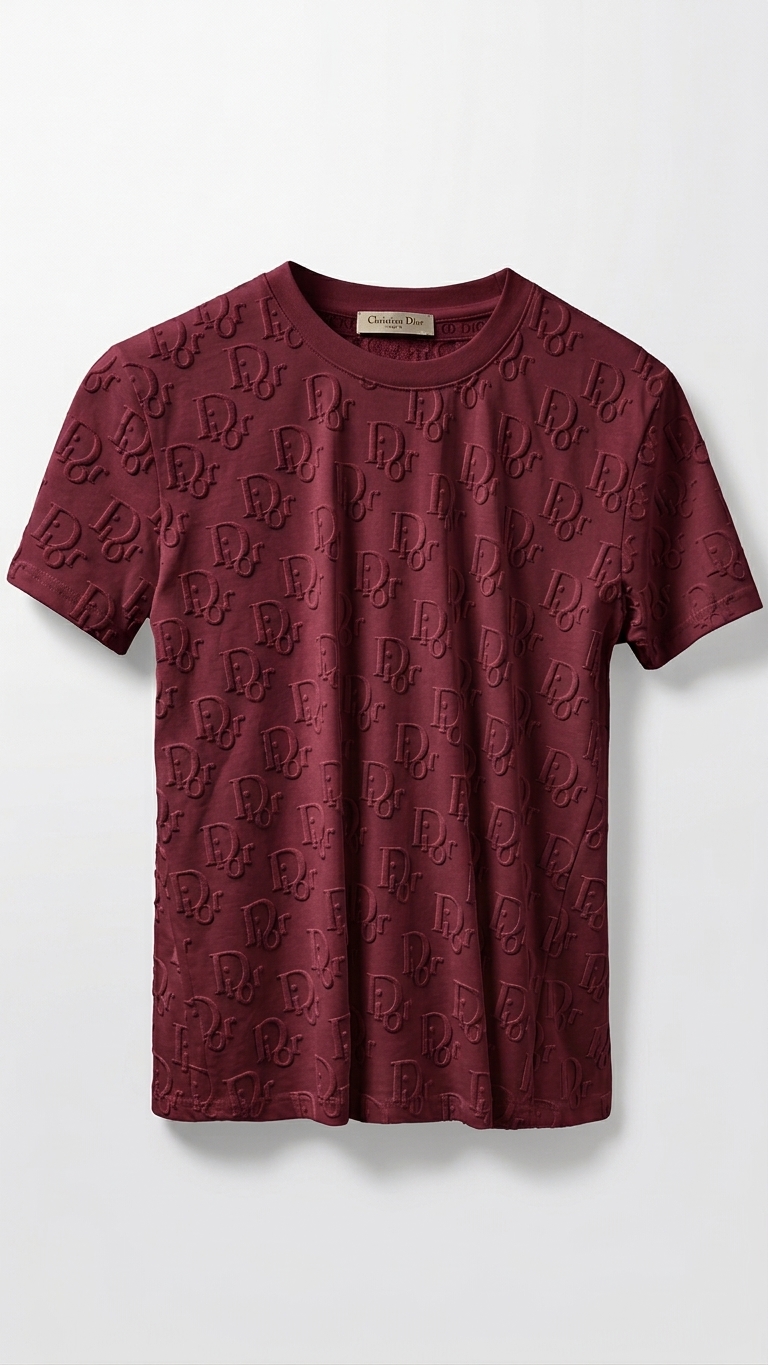 PACK DE PLAYERAS / REMERAS "DIOR MONOGRAM EMBOSSED" THREE-COLOR PACK