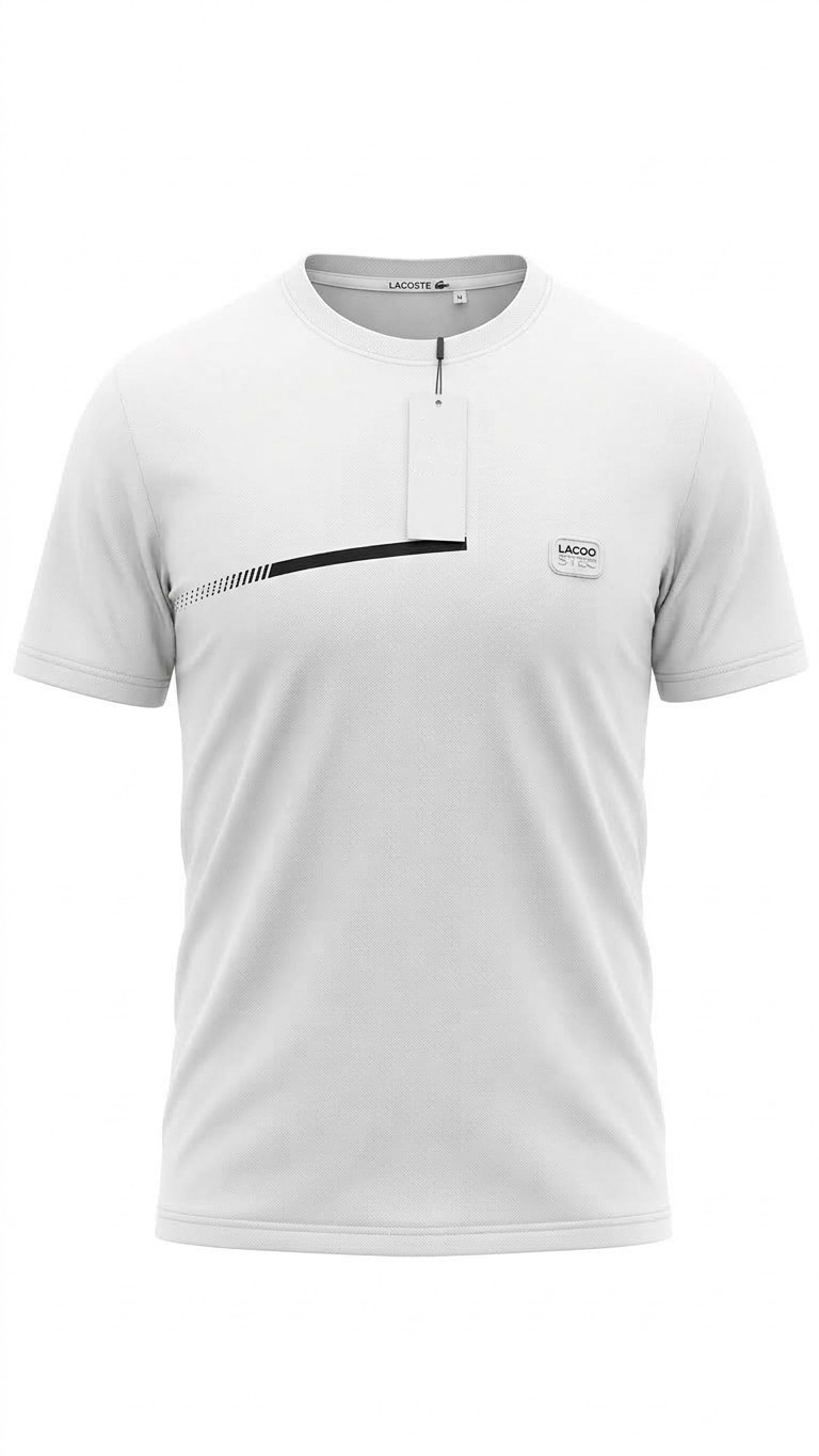 PACK DE PLAYERAS / REMERAS "LACOSTE SPORT STRIPED ACCENT" FOUR-COLOR PACK