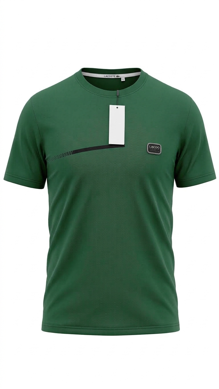 PACK DE PLAYERAS / REMERAS "LACOSTE SPORT STRIPED ACCENT" FOUR-COLOR PACK