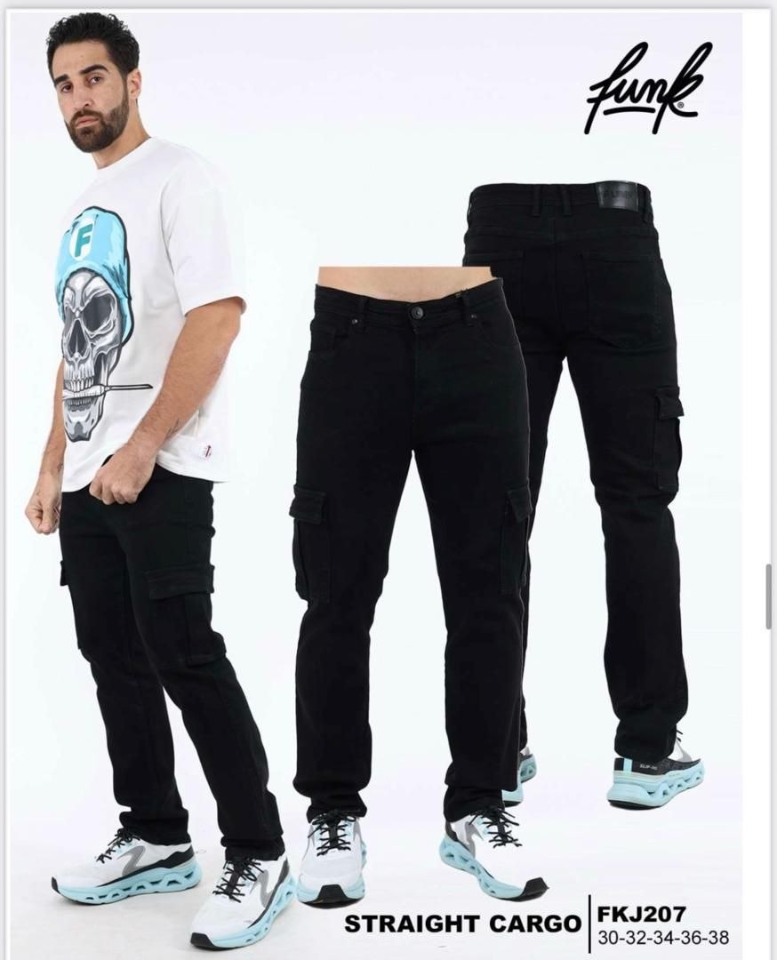 PANTALÓN JEAN CARGO "FUNK DARK NIGHT"