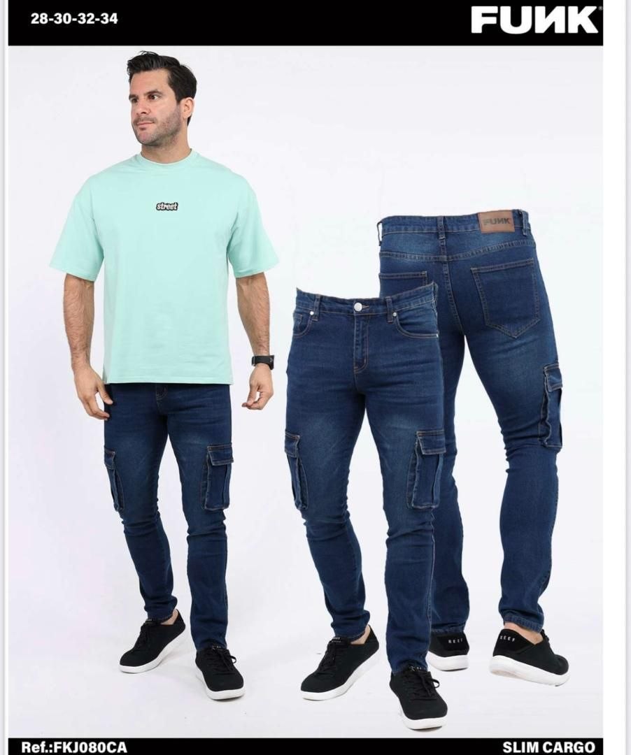 JEAN SLIM CARGO "FUNK AERO-FIT"