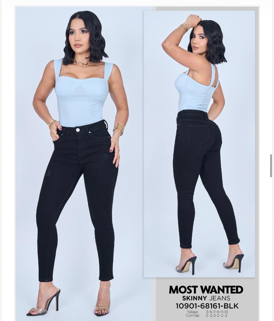 JEAN SKINNY "MIDNIGHT LUXE" HIGH WAIST