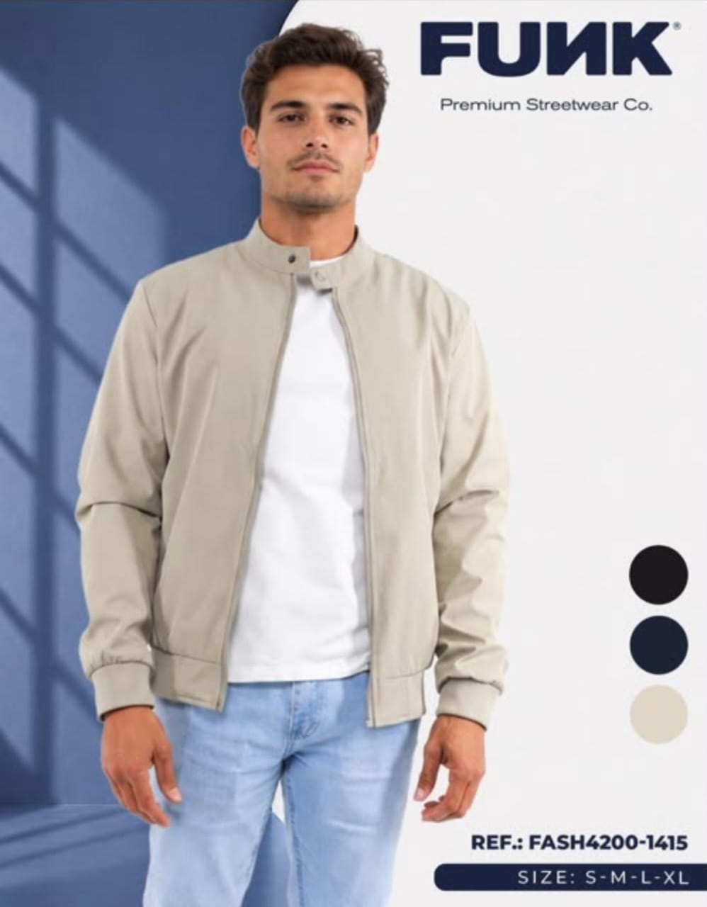 CHAQUETA BOMBER "MINIMAL URBAN" LIGHTWEIGHT