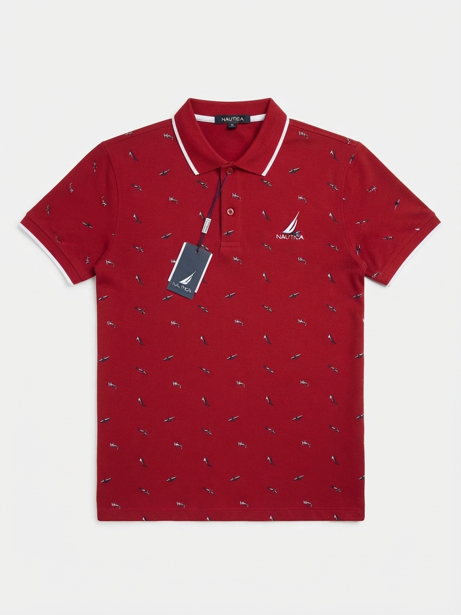 CHEMISE POLO "SAIL PRINT" NAUTICA