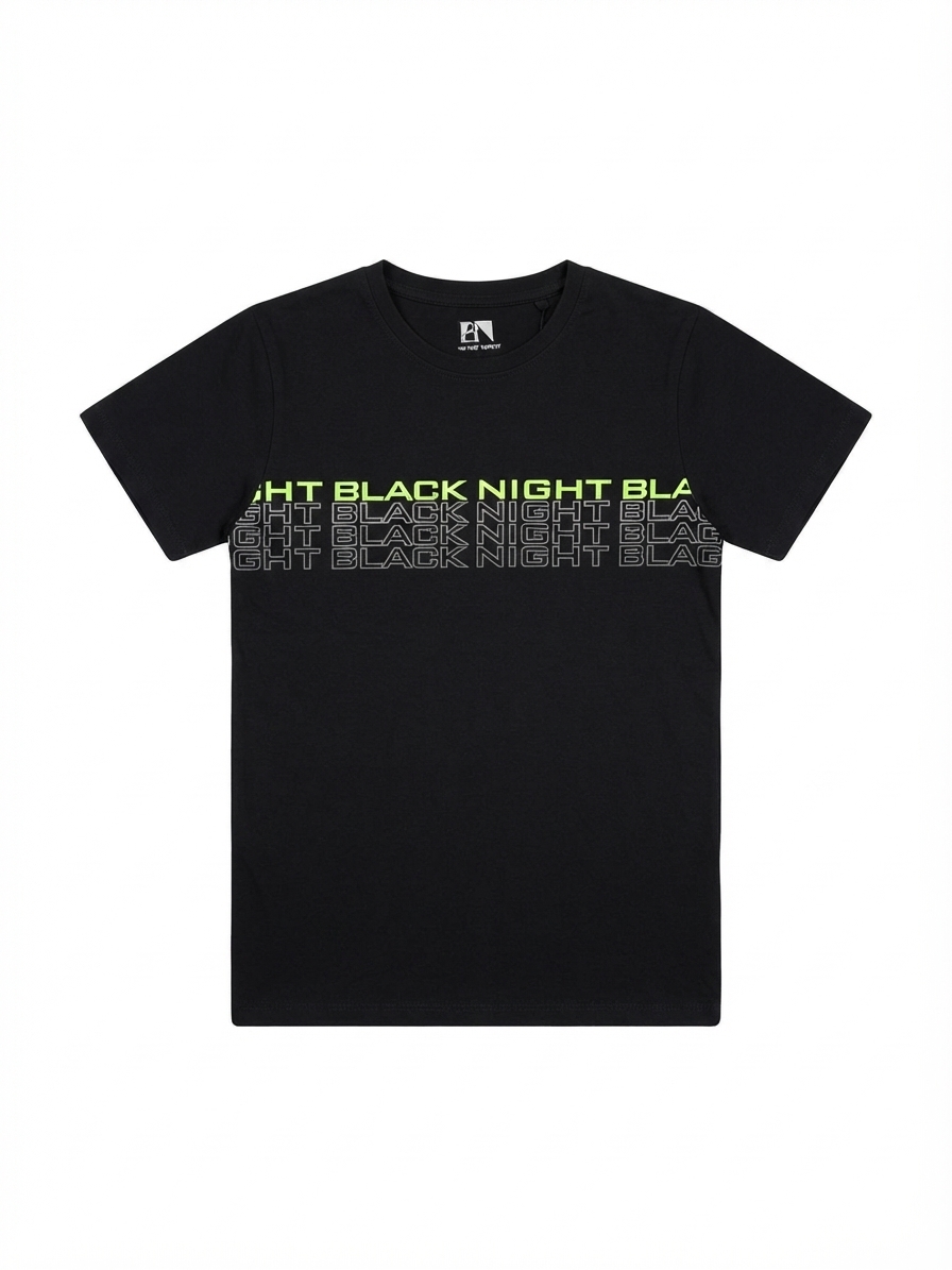 FRANELA "BLACK NIGHT" GRAPHIC TEE KIDS