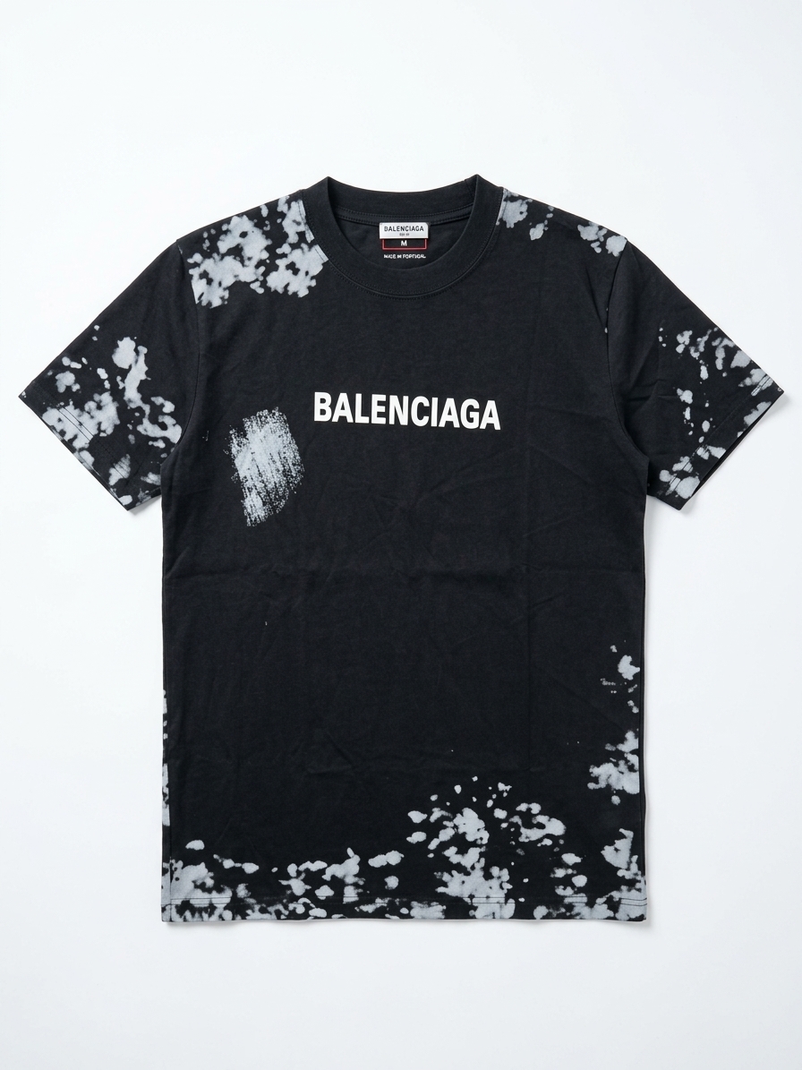FRANELA / CAMISETA "BLEACHED ACID WASH LOGO" TEE
