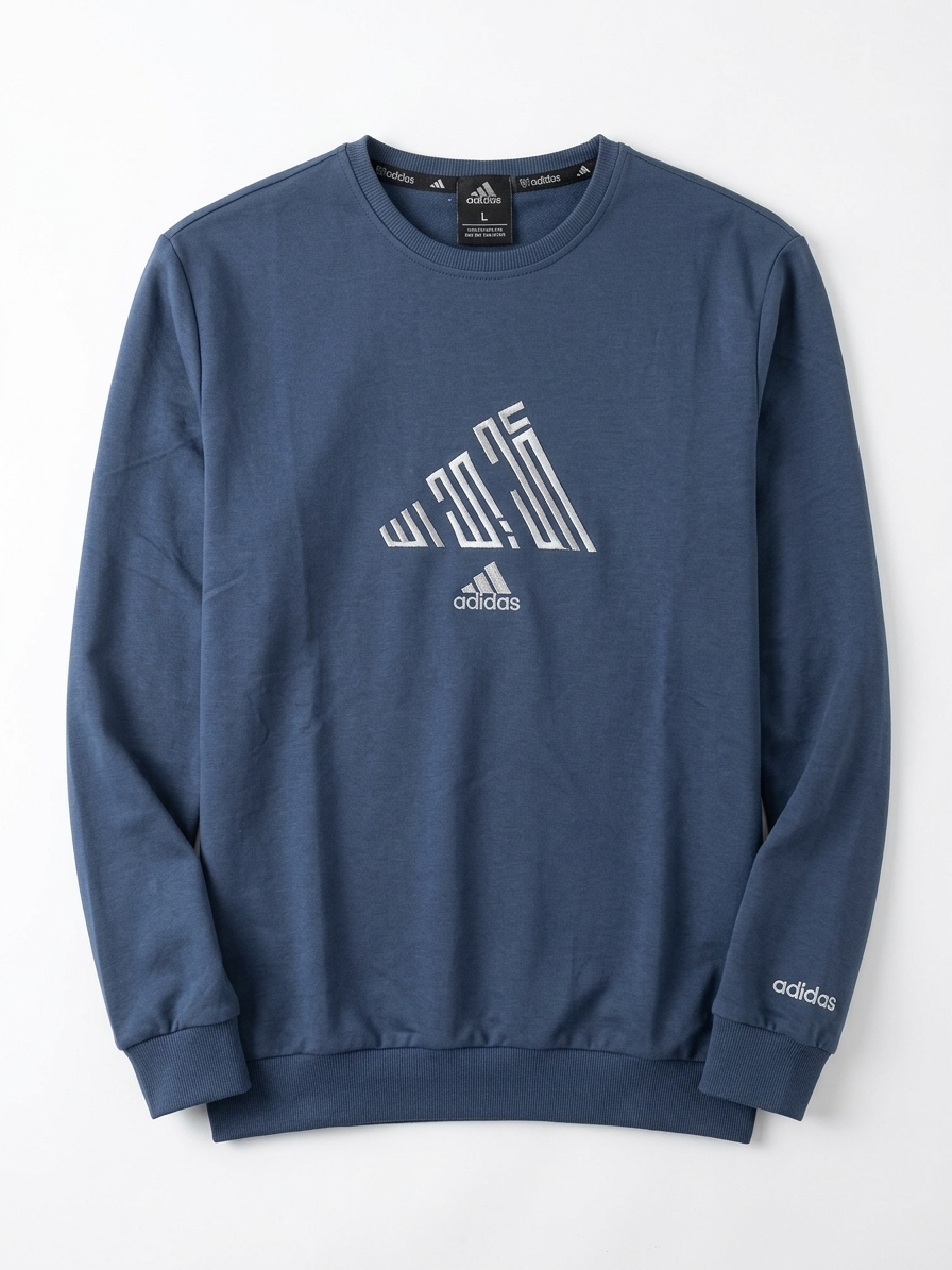 SUÉTER / FRANELA MANGA LARGA "FUTURISTIC GEOMETRIC LOGO" SWEATSHIRT